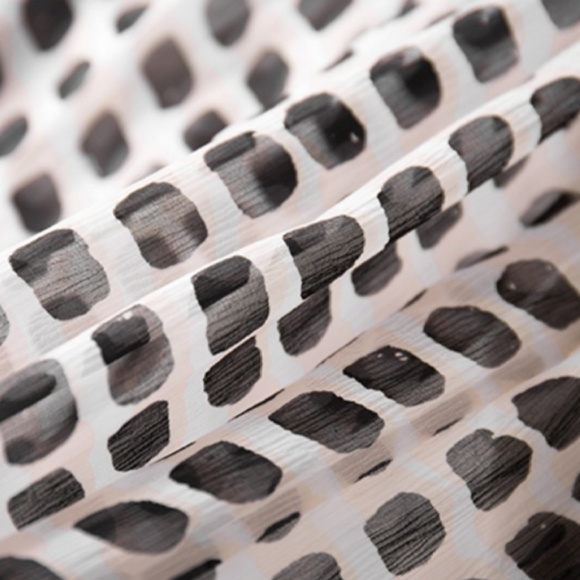 Kate Spade island stamp chiffon dress - Picture 4 of 8